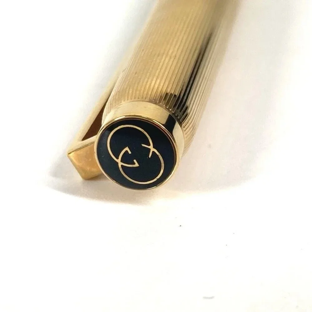 GUCCI 662762 Interlocking G with case Pencil Case Stationery Ballpoint pen